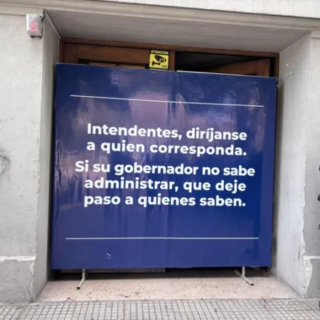 Más tensión y más ruido: el cartel contra intendentes suma presión a las provincias
