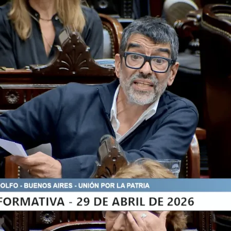 La picante frase de Tailhade contra Adorni que agitó el Congreso