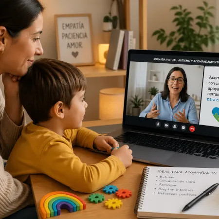 Una guía para familias: la jornada virtual sobre autismo que abre nuevas respuestas
