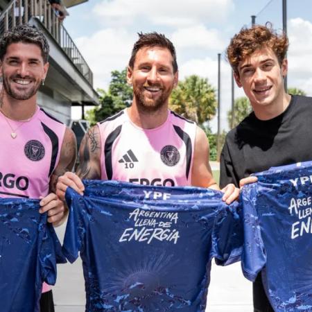 Messi y Colapinto: el esperado encuentro argentino que emociona al mundo