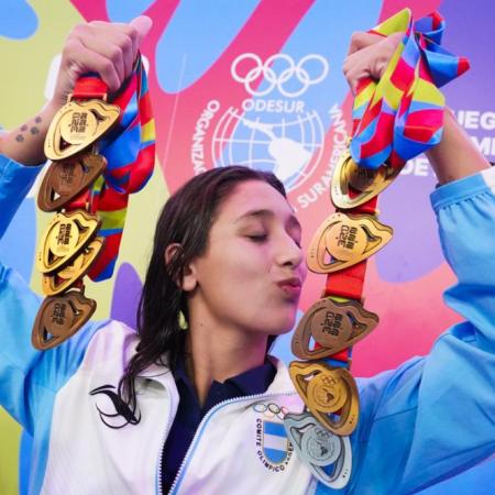 La natación argentina brilló en Panamá con 35 medallas y Hein como figura