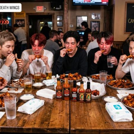 Las alitas de Hot Ones pondrán a prueba a BTS en su debut con Bill Evans