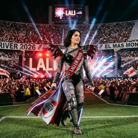Cómo se prepara Lali Espósito para River: arranca una serie con material inédito