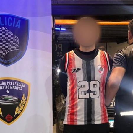 River vs. Carabobo: detuvieron a un prófugo buscado por abuso sexual