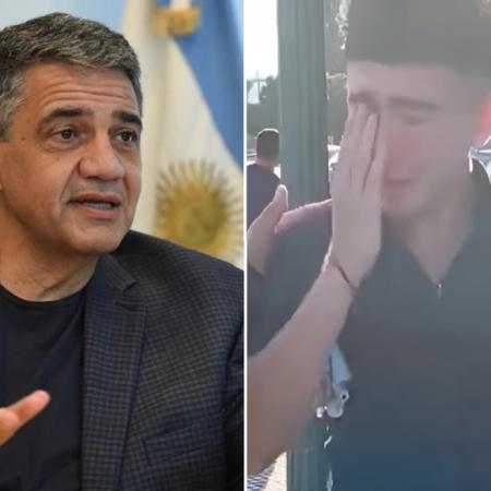 Jorge Macri contó qué pasará con el vendedor de alfajores que rompió en llanto