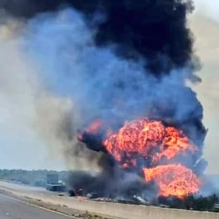 Ruta Nacional 14: un choque entre camiones dejó un muerto y cortó el tránsito