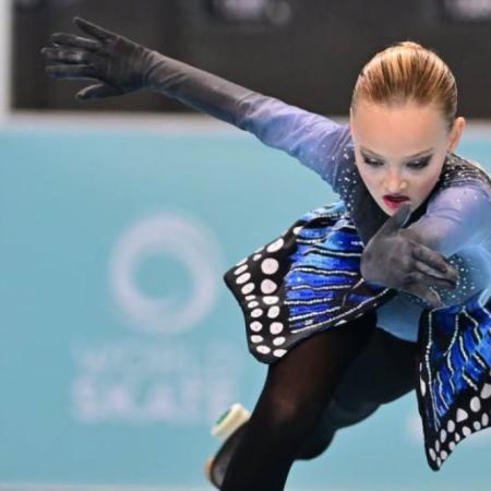 María Pía, la campeona mundial de 10 años que emociona al patín argentino