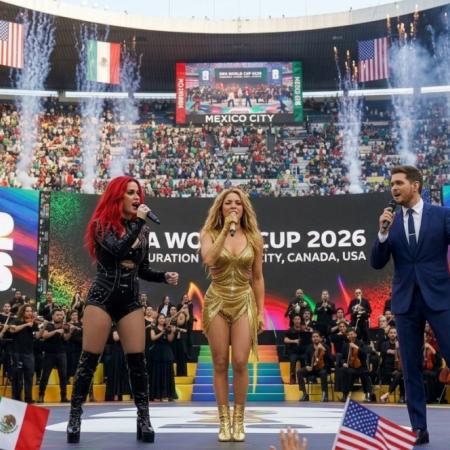 FIFA reinventa la ceremonia mundialista con artistas top y tres aperturas simultáneas