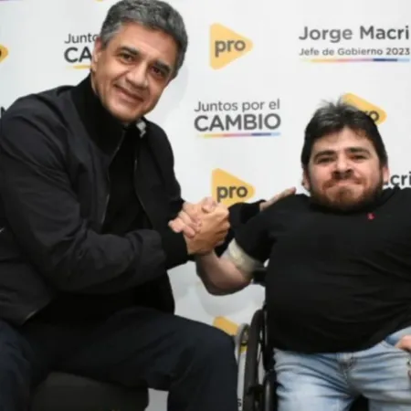 Rinaldi retuiteó a Jorge Macri y dejó una señal desde el colectivo de discapacidad
