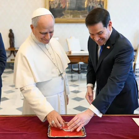 Marco Rubio se reunió con León XIV en el Vaticano y Trump mueve su ficha diplomática