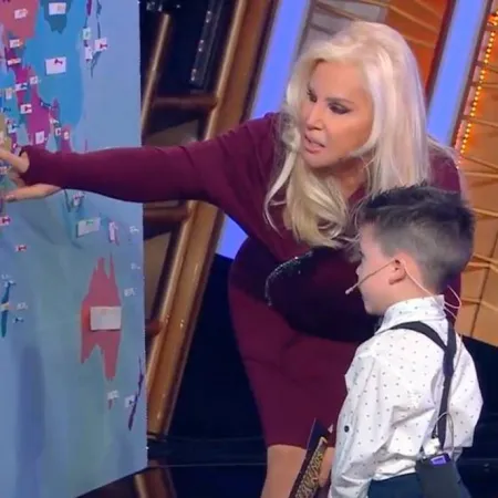 El histórico blooper de Susana Giménez con un niño
