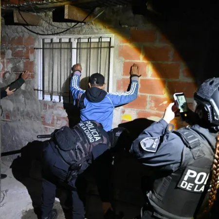 “Tormenta Negra”: megaoperativo en villas de CABA con 1.500 policías y decenas de detenidos