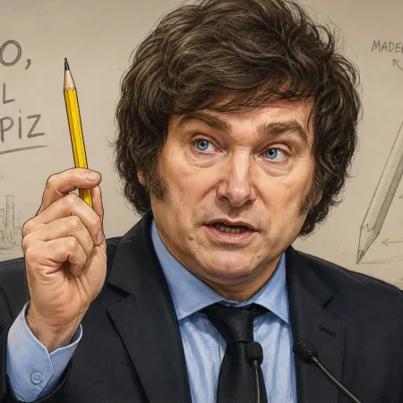 "Yo, el lápiz": qué dice el emblemático ensayo que Milei recomendó leer