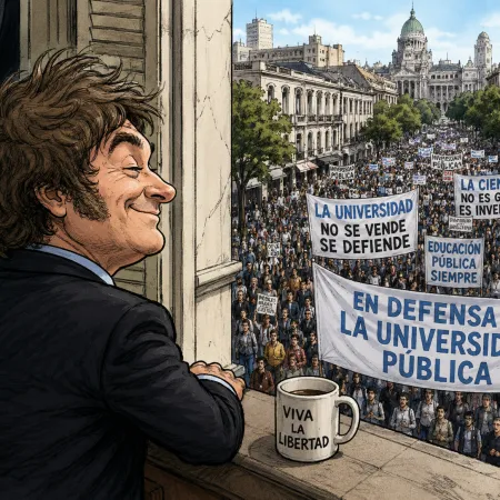 Fragmentada semana política: Uñac, Milei vs. Plager y la marcha universitaria