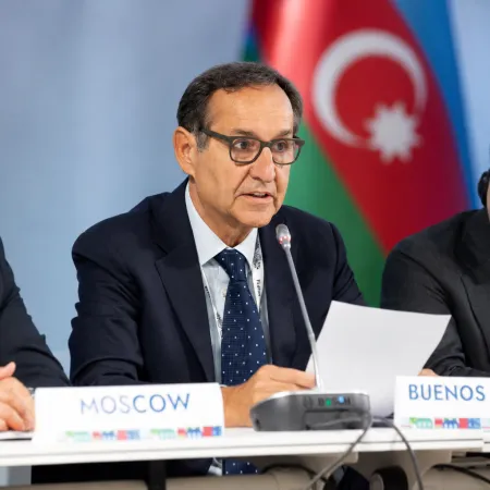 Fulvio Pompeo lleva la agenda internacional de CABA y el PRO a Azerbaiyán