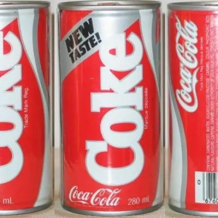 New Coke: el cambio de Coca Cola que terminó en un fracaso histórico