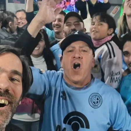 Belgrano campeón: la foto del festejo de un diputado nacional desde CABA