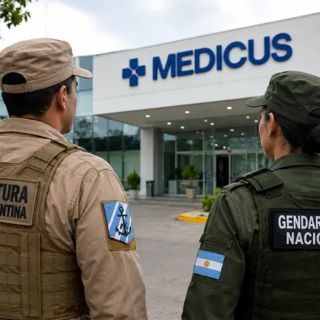 Prefectura y Gendarmería a Medicus: dudas y temor por los $389.500 adicionales