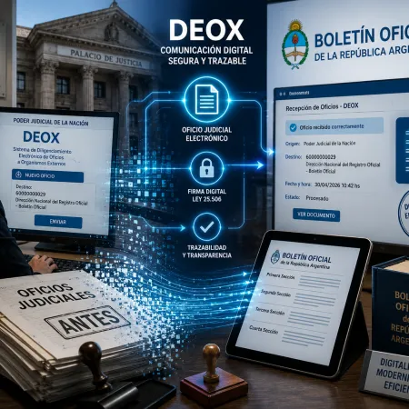 Oficios judiciales al Boletín Oficial: el trámite que ahora sale más rápido