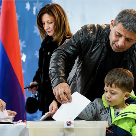 La mayoría de los armenios no podrá votar en la elección más importante