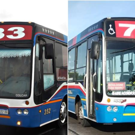 Paro total y caos en San Isidro: cinco líneas de colectivos cortan el servicio