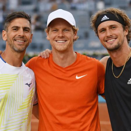 Sinner, Zverev y un argentino lucharán por el título del Madrid Open