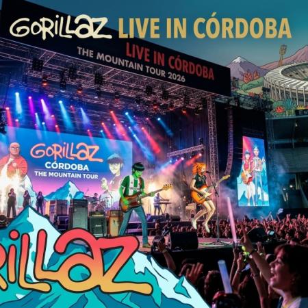 Gorillaz debuta en Córdoba: cuándo llegan y cómo comprar entradas