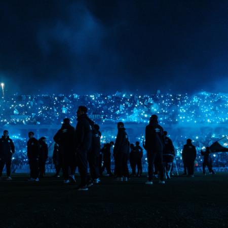 Fiesta en Alberdi: Belgrano tuvo un banderazo histórico antes de la gran final