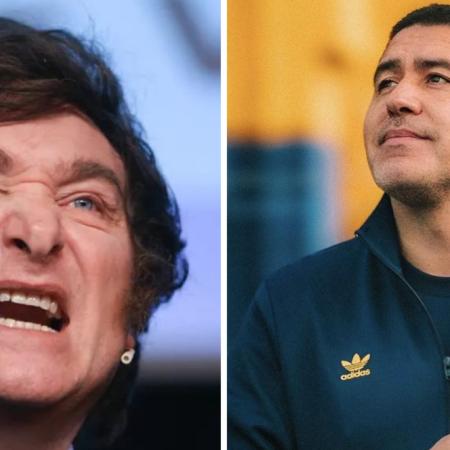 El golpe a Boca no quedó en la cancha: Milei se metió y atacó a Riquelme