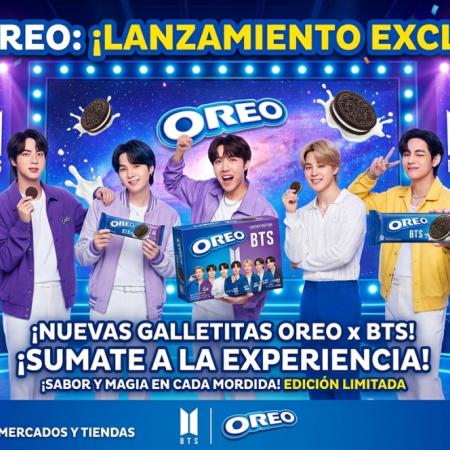 Oreo se une a BTS: la colección global que convierte cada galletita en un mensaje