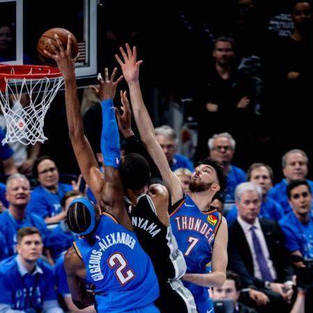 San Antonio venció a Oklahoma con Wembanyama en modo extraterrestre