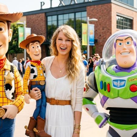 Toy Story 5 podría sumar a Taylor Swift: la clave escondida en una campaña
