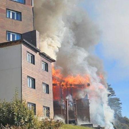 Hotel Huemul de Bariloche: AEHGB pidió apoyo tras el fuego que lo destruyó