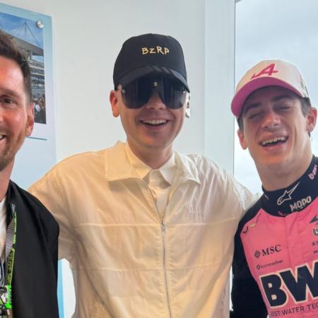 Messi, Del Potro, Nadal y Bizarrap: desfile de celebridades en el GP de Miami