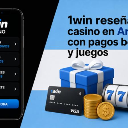 1win casino en Argentina pagos bonos y juegos