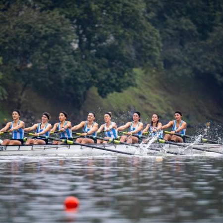 La selección femenina de remo brilló en la Copa Sabesp disputada en Brasil