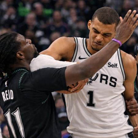 Codazo de Wembanyama: polémica, sanciones evitadas y reprimenda de Popovich