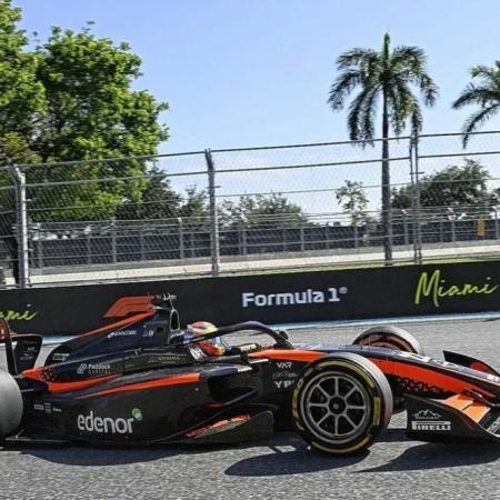 Varrone también brilla en Miami: 4° en la Sprint y primeros puntos en F2