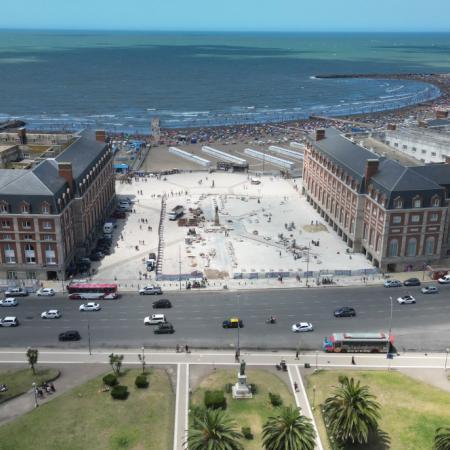 Rambla de Mar del Plata: cómo el CONICET recreó las baldosas originales de 1941