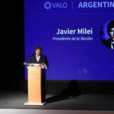 Milei en el MALBA: el error que cometió al hablar de la Ley de Abastecimiento