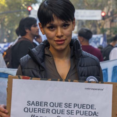 Juventud Trabaj.AR marchó en Plaza de Mayo con un reclamo por salario y vivienda