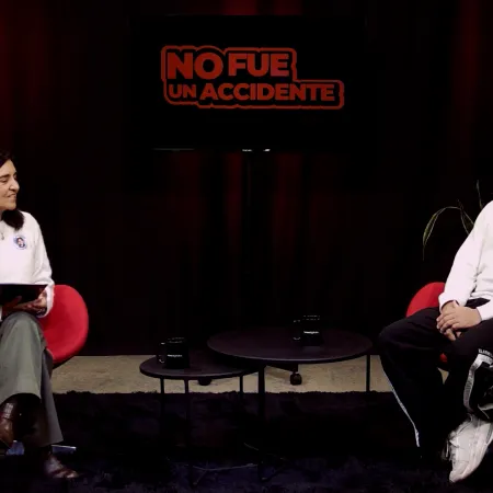 Alejandro Radetic y Viviam Perrone, cara a cara en el estreno de No fue un accidente