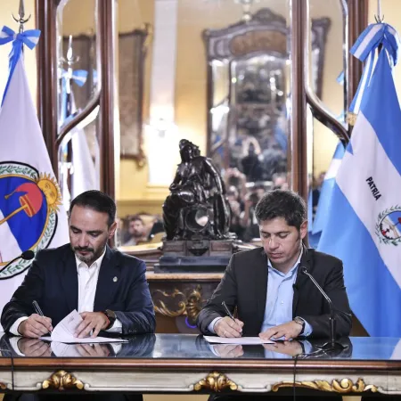 Los dos convenios que Kicillof y Valdés cerraron para fortalecer al agro