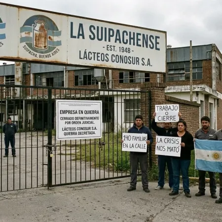 La Suipachense vuelve a producir tras nueve meses de conflicto y custodia obrera
