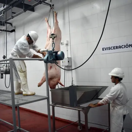 Así es el frigorífico municipal que abre en Laprida y sueña con exportar