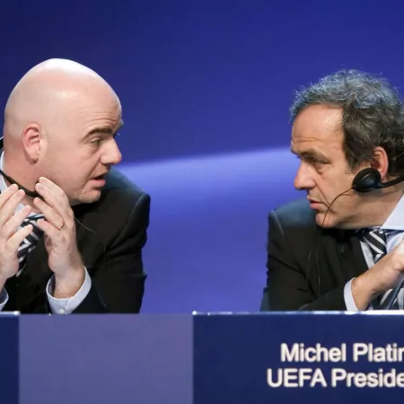 Platini denunció a Gianni Infantino en la previa del Mundial: los motivos