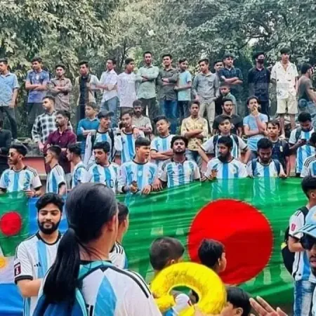Argentina vuelve a encender el fervor en Bangladesh con el Mundial 2026
