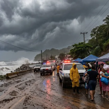 Cristina pone a Centroamérica bajo amenaza de lluvias extremas