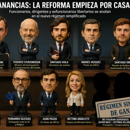 Funcionarios libertarios estrenan el nuevo Ganancias simplificado de ARCA