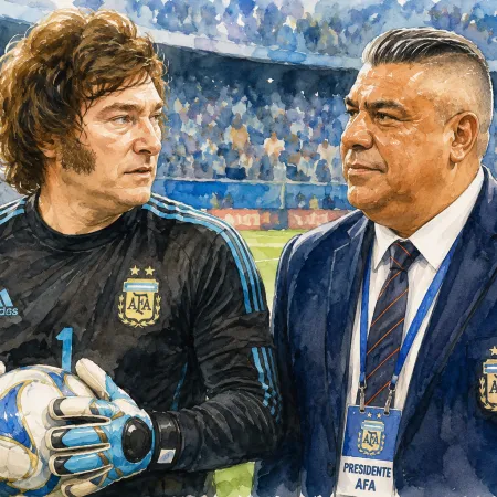 Chiqui Tapia "chorro" y el impacto en Milei: qué midió una encuesta sobre el Mundial